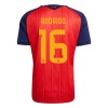 Maillot de Foot Espagne 2 Stars Rodrigo 16 Domicile Coupe du Monde 2026