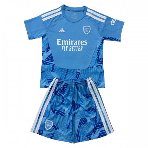 Ensemble Maillot Gardien Arsenal 2026-27 Bleue Enfant Ensemble Maillot Gardien Arsenal 2026-27 Bleue Enfant