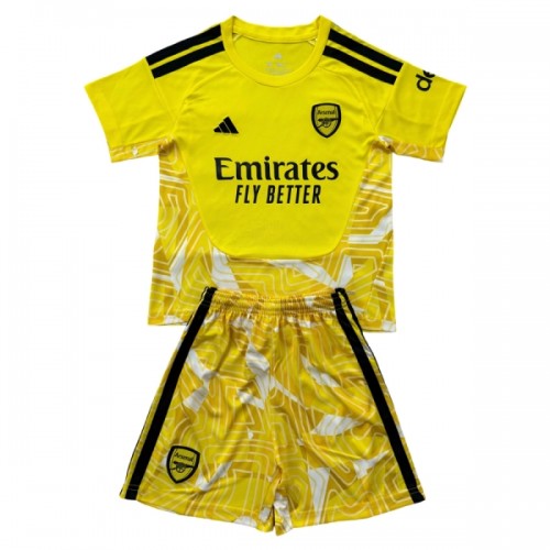 Ensemble Maillot Gardien Arsenal 2026-27 Jaune Enfant Ensemble Maillot Gardien Arsenal 2026-27 Jaune Enfant