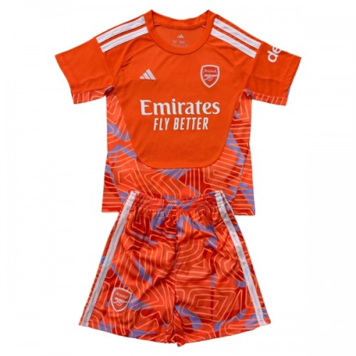 Ensemble Maillot Gardien Arsenal Orange Version 2026-27 Enfant Ensemble Maillot Gardien Arsenal Orange Version 2026-27 Enfant