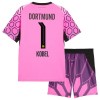 Ensemble Maillot Gardien Borussia Dortmund Kobel 1 Exterieur 2026-27 Rose Enfant Ensemble Maillot Gardien Borussia Dortmund Kobel 1 Exterieur 2026-27 Rose Enfant