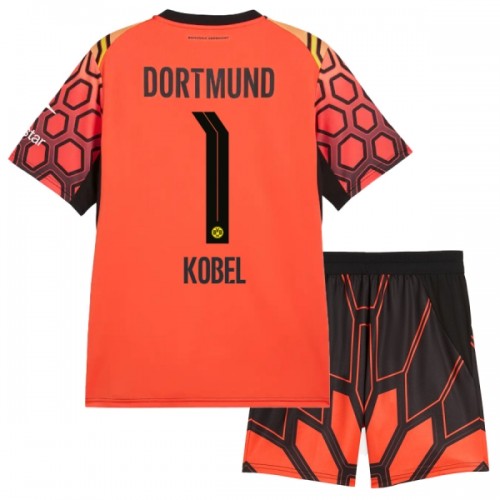 Ensemble Maillot Gardien Borussia Dortmund Kobel 1 Orange Version Domicile 2026-27 Enfant Ensemble Maillot Gardien Borussia Dortmund Kobel 1 Orange Version Domicile 2026-27 Enfant