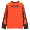 Ensemble Maillot Gardien Borussia Dortmund Orange Version Domicile 2026-27 Manche Longue Enfant