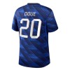 Maillot de Foot France Desire Doue 20 Domicile Coupe du Monde 2026
