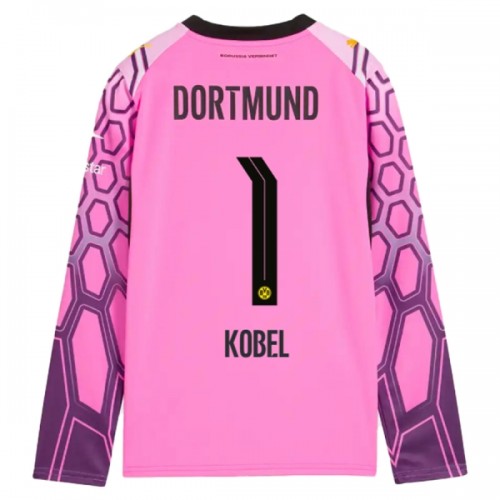 Maillot de Foot Gardien Borussia Dortmund Kobel 1 Exterieur 2026-27 Manche Longue Rose Maillot de Foot Gardien Borussia Dortmund Kobel 1 Exterieur 2026-27 Manche Longue Rose