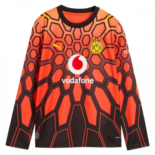 Maillot de Foot Gardien Borussia Dortmund Orange Version Domicile 2026-27 Manche Longue Maillot de Foot Gardien Borussia Dortmund Orange Version Domicile 2026-27 Manche Longue