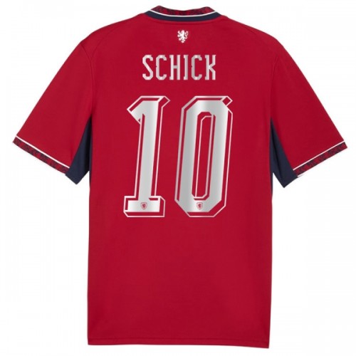 Maillot de Foot République Tchèque Schick 10 Domicile Coupe du Monde 2026 Maillot de Foot République Tchèque Schick 10 Domicile Coupe du Monde 2026