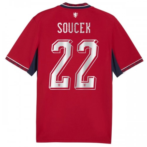 Maillot de Foot République Tchèque Soucek 22 Domicile Coupe du Monde 2026 Maillot de Foot République Tchèque Soucek 22 Domicile Coupe du Monde 2026
