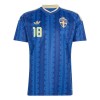 Maillot de Foot Suède Ayari 18 Exterieur Coupe du Monde 2026