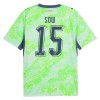 Maillot de Foot Suisse Djibril Sow 15 Exterieur Coupe du Monde 2026 Maillot de Foot Suisse Djibril Sow 15 Exterieur Coupe du Monde 2026