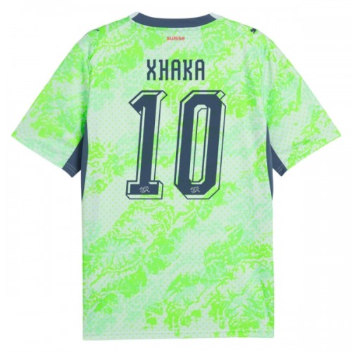 Maillot de Foot Suisse Granit Xhaka 10 Exterieur Coupe du Monde 2026 Maillot de Foot Suisse Granit Xhaka 10 Exterieur Coupe du Monde 2026