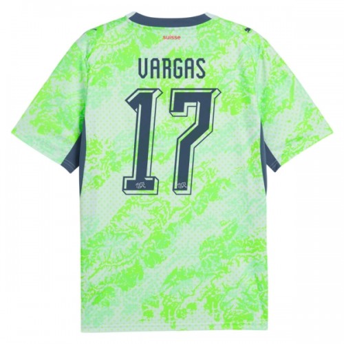 Maillot de Foot Suisse Vargas 17 Exterieur Coupe du Monde 2026 Maillot de Foot Suisse Vargas 17 Exterieur Coupe du Monde 2026