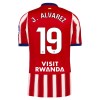 Maillot de Foot Atlético Madrid J. Alvarez 19 Domicile 2026-27 Maillot de Foot Atlético Madrid J. Alvarez 19 Domicile 2026-27