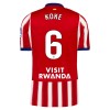 Maillot de Foot Atlético Madrid Koke 6 Domicile 2026-27 Maillot de Foot Atlético Madrid Koke 6 Domicile 2026-27