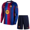 Ensemble Maillot FC Barcelone Domicile 2026-27 Manche Longue Enfant Ensemble Maillot FC Barcelone Domicile 2026-27 Manche Longue Enfant