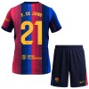Ensemble Maillot FC Barcelone F. De Jong 21 Domicile 2026-27 Enfant Ensemble Maillot FC Barcelone F. De Jong 21 Domicile 2026-27 Enfant