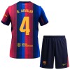 Ensemble Maillot FC Barcelone R. Araujo 4 Domicile 2026-27 Enfant Ensemble Maillot FC Barcelone R. Araujo 4 Domicile 2026-27 Enfant