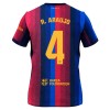 Ensemble Maillot FC Barcelone R. Araujo 4 Domicile 2026-27 Enfant