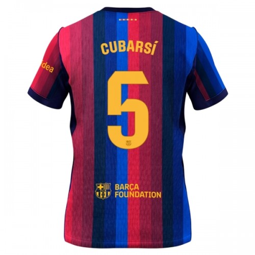 Maillot de Foot FC Barcelone Cubarsi 5 Domicile 2026-27 Maillot de Foot FC Barcelone Cubarsi 5 Domicile 2026-27
