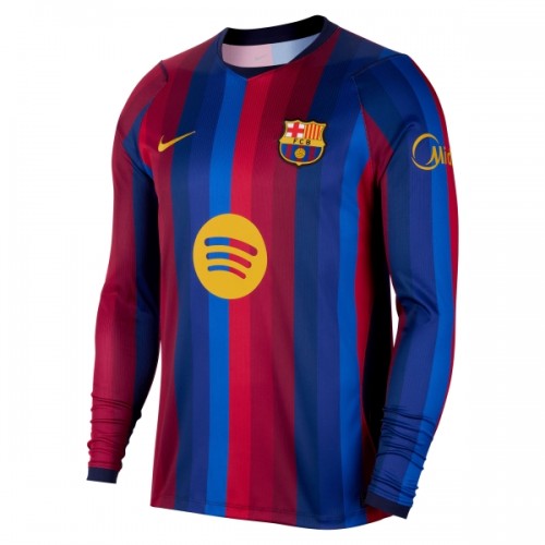 Maillot de Foot FC Barcelone Domicile 2026-27 Manche Longue Maillot de Foot FC Barcelone Domicile 2026-27 Manche Longue