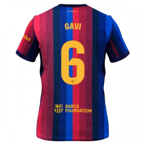 Maillot de Foot FC Barcelone Gavi 6 Domicile 2026-27 Maillot de Foot FC Barcelone Gavi 6 Domicile 2026-27