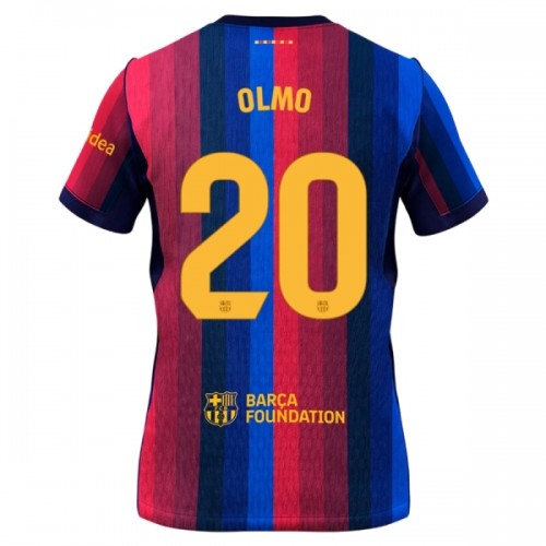 Maillot de Foot FC Barcelone Olmo 20 Domicile 2026-27 Maillot de Foot FC Barcelone Olmo 20 Domicile 2026-27