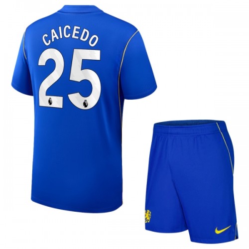 Ensemble Maillot Chelsea Caicedo 25 Domicile 2026-27 Enfant Ensemble Maillot Chelsea Caicedo 25 Domicile 2026-27 Enfant