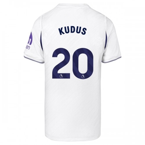 Maillot de Foot Tottenham Hotspur Kudus 20 Domicile 2026-27 Maillot de Foot Tottenham Hotspur Kudus 20 Domicile 2026-27