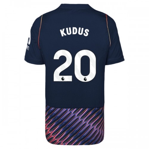 Maillot de Foot Tottenham Hotspur Kudus 20 Exterieur 2026-27 Maillot de Foot Tottenham Hotspur Kudus 20 Exterieur 2026-27