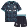 Ensemble Maillot Olympique de Marseille Aubameyang 17 Exterieur 2026-27 Enfant