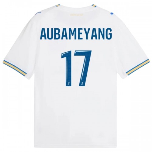 Maillot de Foot Olympique de Marseille Aubameyang 17 Domicile 2026-27 Maillot de Foot Olympique de Marseille Aubameyang 17 Domicile 2026-27
