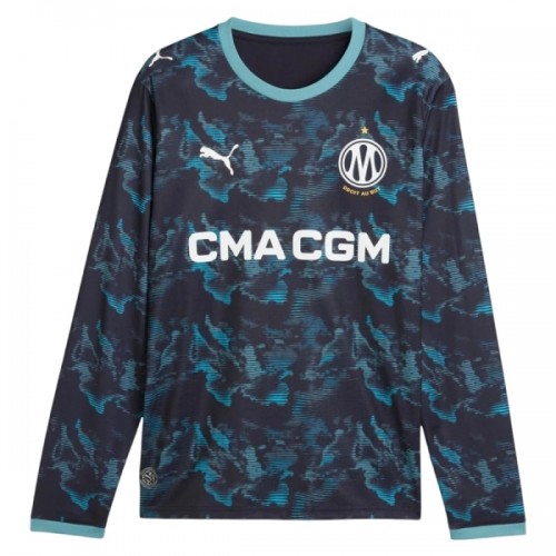 Maillot de Foot Olympique de Marseille Exterieur 2026-27 Manche Longue Maillot de Foot Olympique de Marseille Exterieur 2026-27 Manche Longue