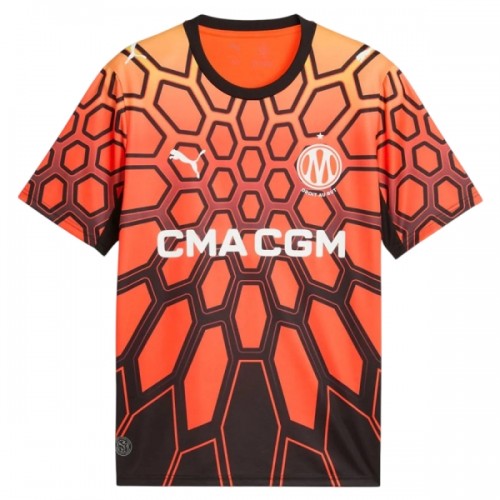 Maillot de Foot Olympique de Marseille Orange Version Domicile 2026-27 Maillot de Foot Olympique de Marseille Orange Version Domicile 2026-27