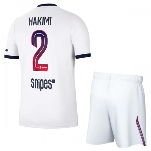 Ensemble Maillot Paris Saint-Germain Hakimi 2 Exterieur 2026-27 Enfant Ensemble Maillot Paris Saint-Germain Hakimi 2 Exterieur 2026-27 Enfant