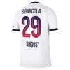 Maillot de Foot Paris Saint-Germain Bradley Barcola 29 Exterieur 2026-27