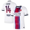 Maillot de Foot Paris Saint-Germain Desire Doue 14 Exterieur 2026-27