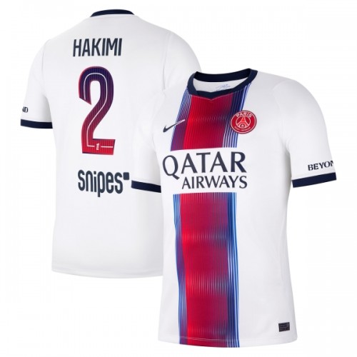 Maillot de Foot Paris Saint-Germain Hakimi 2 Exterieur 2026-27 Maillot de Foot Paris Saint-Germain Hakimi 2 Exterieur 2026-27