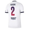 Maillot de Foot Paris Saint-Germain Hakimi 2 Exterieur 2026-27