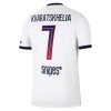 Maillot de Foot Paris Saint-Germain Kvaratskhelia 7 Exterieur 2026-27