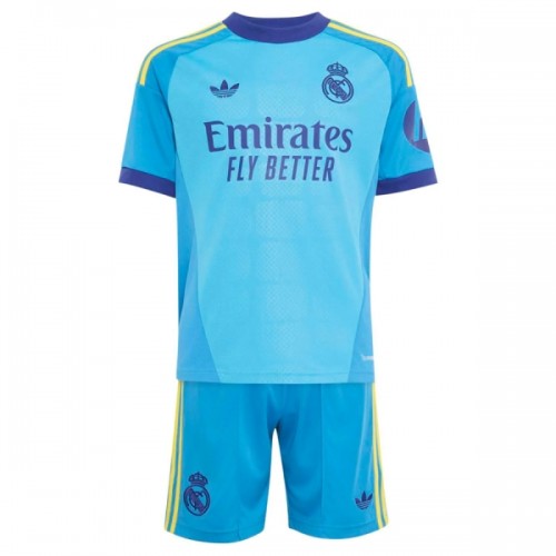 Ensemble Maillot Gardien Real Madrid Exterieur 2026-27 Enfant Ensemble Maillot Gardien Real Madrid Exterieur 2026-27 Enfant