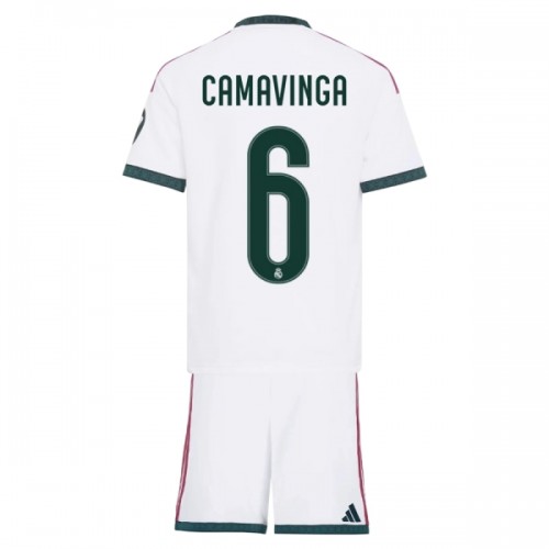 Ensemble Maillot Real Madrid Camavinga 6 Domicile 2026-27 Enfant Ensemble Maillot Real Madrid Camavinga 6 Domicile 2026-27 Enfant
