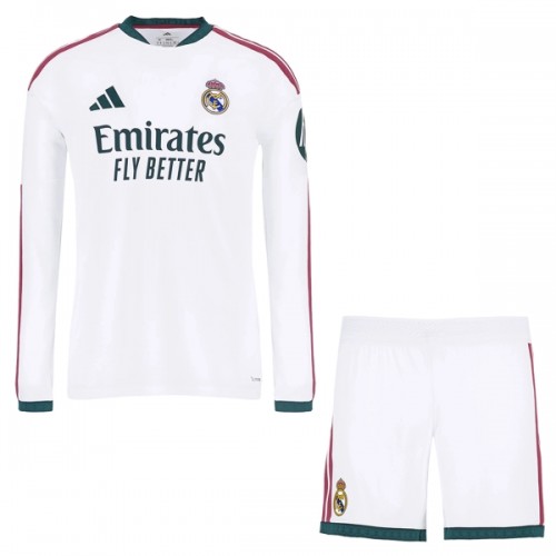 Ensemble Maillot Real Madrid Domicile 2026-27 Manche Longue Enfant Ensemble Maillot Real Madrid Domicile 2026-27 Manche Longue Enfant