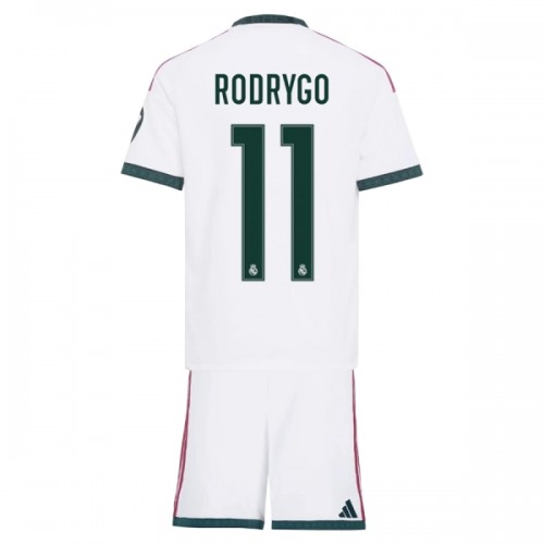 Ensemble Maillot Real Madrid Rodrygo 11 Domicile 2026-27 Enfant Ensemble Maillot Real Madrid Rodrygo 11 Domicile 2026-27 Enfant