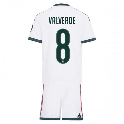 Ensemble Maillot Real Madrid Valverde 8 Domicile 2026-27 Enfant Ensemble Maillot Real Madrid Valverde 8 Domicile 2026-27 Enfant