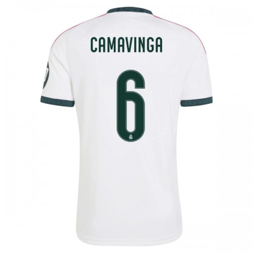 Maillot de Foot Real Madrid Camavinga 6 Domicile 2026-27 Maillot de Foot Real Madrid Camavinga 6 Domicile 2026-27