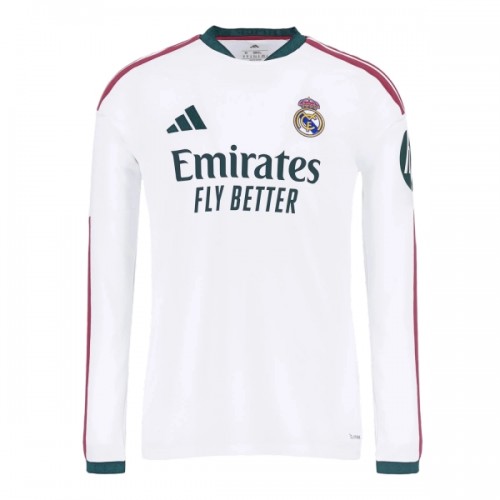Maillot de Foot Real Madrid Domicile 2026-27 Manche Longue Maillot de Foot Real Madrid Domicile 2026-27 Manche Longue