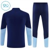 Ajax Amsterdam Sweat d'Entraînement Quarter-Zip 2026-27 Bleue Enfant