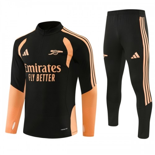 Arsenal Sweat d'Entraînement Quarter-Zip 2026-27 Noire Arsenal Sweat d'Entraînement Quarter-Zip 2026-27 Noire