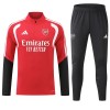 Arsenal Sweat d'Entraînement Quarter-Zip 2026-27 Rouge Arsenal Sweat d'Entraînement Quarter-Zip 2026-27 Rouge