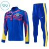 Barcelone Ensemble Vestes d'Entraînement 2026-27 Bleue Enfant
